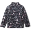 Columbia Youth Girls Toddler Benton Springs II Printed Fleece Jacket(Black Folk Floral Print)