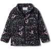 Columbia Youth Girls Toddler Benton Springs II Printed Fleece Jacket(Black Folk Floral Print)