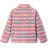 Columbia Youth Girls Toddler Benton Springs II Printed Fleece Jacket(Camellia Rose Checkered Peaks)