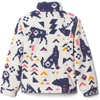 Columbia Youth Girls Toddler Benton Springs II Printed Fleece Jacket(Chalk Camp Creatures)