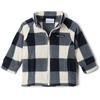 Columbia Youth Girls Toddler Benton Springs II Printed Fleece Jacket(Chalk Check)