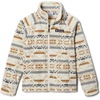 Columbia Youth Girls Toddler Benton Springs II Printed Fleece Jacket(Chalk Checkered Peaks)
