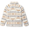Columbia Youth Girls Toddler Benton Springs II Printed Fleece Jacket(Chalk Checkered Peaks)
