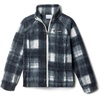Columbia Youth Girls Toddler Benton Springs II Printed Fleece Jacket(Chalk Omblur Tonal)