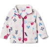 Columbia Youth Girls Toddler Benton Springs II Printed Fleece Jacket(Chalk Woodlands)
