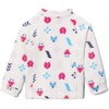 Columbia Youth Girls Toddler Benton Springs II Printed Fleece Jacket(Chalk Woodlands)