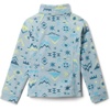 Columbia Youth Girls Toddler Benton Springs II Printed Fleece Jacket(Crushed Blue Peaked)