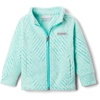 Columbia Youth Girls Toddler Benton Springs II Printed Fleece Jacket(Dolphin Chevron Print)