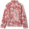 Columbia Youth Girls Toddler Benton Springs II Printed Fleece Jacket(Dusty Crimson Magnolia Floral)