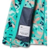 Columbia Youth Girls Toddler Benton Springs II Printed Fleece Jacket(Electric Turquoise Scrap Floral)