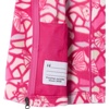 Columbia Youth Girls Toddler Benton Springs II Printed Fleece Jacket(Guava Pink Fly High)