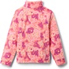 Columbia Youth Girls Toddler Benton Springs II Printed Fleece Jacket(Hot Coral Marker Made)