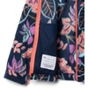 Columbia Youth Girls Toddler Benton Springs II Printed Fleece Jacket(Hot Coral Pasteled)