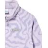 Columbia Youth Girls Toddler Benton Springs II Printed Fleece Jacket(Lavender Pearl Topoglitch Tonal)