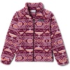 Columbia Youth Girls Toddler Benton Springs II Printed Fleece Jacket(Marionberry Checkered Peaks)