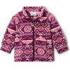 Columbia Youth Girls Toddler Benton Springs II Printed Fleece Jacket(Marionberry Checkered Peaks)