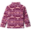 Columbia Youth Girls Toddler Benton Springs II Printed Fleece Jacket(Marionberry Checkered Peaks)