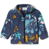 Columbia Youth Girls Toddler Benton Springs II Printed Fleece Jacket(Nocturnal Daisy Party Multi)