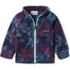 Columbia Youth Girls Toddler Benton Springs II Printed Fleece Jacket(Nocturnal Flutterby)
