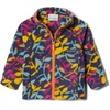 Columbia Youth Girls Toddler Benton Springs II Printed Fleece Jacket(Nocturnal Scrap Floral)