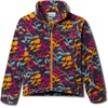 Columbia Youth Girls Toddler Benton Springs II Printed Fleece Jacket(Nocturnal Scrap Floral)
