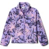 Columbia Youth Girls Toddler Benton Springs II Printed Fleece Jacket(Paisley Purple Aurelian)