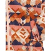 Columbia Youth Girls Toddler Benton Springs II Printed Fleece Jacket(Peach Blossom Checkpoint)