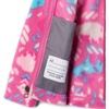 Columbia Youth Girls Toddler Benton Springs II Printed Fleece Jacket(Pink Ice Buffaloroam)