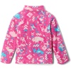 Columbia Youth Girls Toddler Benton Springs II Printed Fleece Jacket(Pink Ice Buffaloroam)