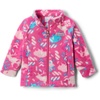Columbia Youth Girls Toddler Benton Springs II Printed Fleece Jacket(Pink Ice Buffaloroam)