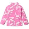 Columbia Youth Girls Toddler Benton Springs II Printed Fleece Jacket(Pink Ice Highland)