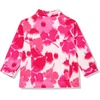 Columbia Youth Girls Toddler Benton Springs II Printed Fleece Jacket(Pink Ice Ikatbloom)