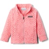 Columbia Youth Girls Toddler Benton Springs II Printed Fleece Jacket(Pink Orchid Chevron Print)
