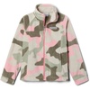 Columbia Youth Girls Toddler Benton Springs II Printed Fleece Jacket(Pink Orchid Mod Camo)