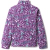 Columbia Youth Girls Toddler Benton Springs II Printed Fleece Jacket(Plum Folk Floral Print)