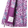 Columbia Youth Girls Toddler Benton Springs II Printed Fleece Jacket(Plum Folk Floral Print)