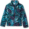 Columbia Youth Girls Toddler Benton Springs II Printed Fleece Jacket(Plum Landscape Print)
