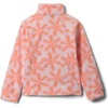 Columbia Youth Girls Toddler Benton Springs II Printed Fleece Jacket(Powder Pink Hazy Blooms)