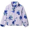 Columbia Youth Girls Toddler Benton Springs II Printed Fleece Jacket(Purple Tint Staycation)