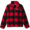 Columbia Youth Girls Toddler Benton Springs II Printed Fleece Jacket(Red Lily Check)