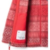 Columbia Youth Girls Toddler Benton Springs II Printed Fleece Jacket(Red Lily Fair Isle Dot Print)