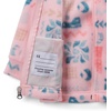 Columbia Youth Girls Toddler Benton Springs II Printed Fleece Jacket(Satin Pink Outerbounds)