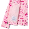 Columbia Youth Girls Toddler Benton Springs II Printed Fleece Jacket(Satin Pink Peaked)