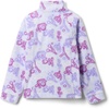 Columbia Youth Girls Toddler Benton Springs II Printed Fleece Jacket(Snowdrift Marker Made)