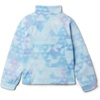 Columbia Youth Girls Toddler Benton Springs II Printed Fleece Jacket(Spring Blue Distant Peaks)