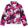 Columbia Youth Girls Toddler Benton Springs II Printed Fleece Jacket(Wild Fuchsia Scraptanical)