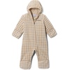 Columbia Youth Infant Baby Snowtop II Bunting Suit(Ancient Fossil Gingham)