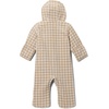 Columbia Youth Infant Baby Snowtop II Bunting Suit(Ancient Fossil Gingham)