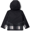 Columbia Youth Infant Steens Mountain II Overlay Fleece Hoodie(Chalk Omblur Tonal/Black)