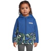 Columbia Youth Infant Steens Mountain II Overlay Fleece Hoodie(Collegiate Navy Dinoflauge/Mountain Blue)